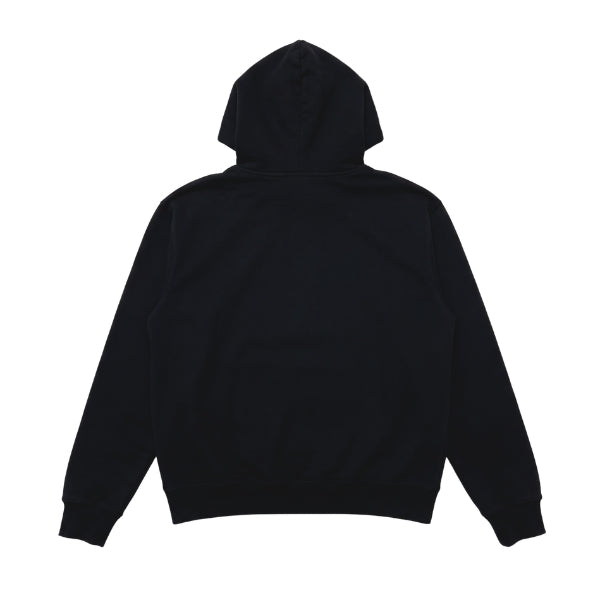 OVERDYED HEAVY WEIGHT HOODIE (BLACK) by GREY AREA