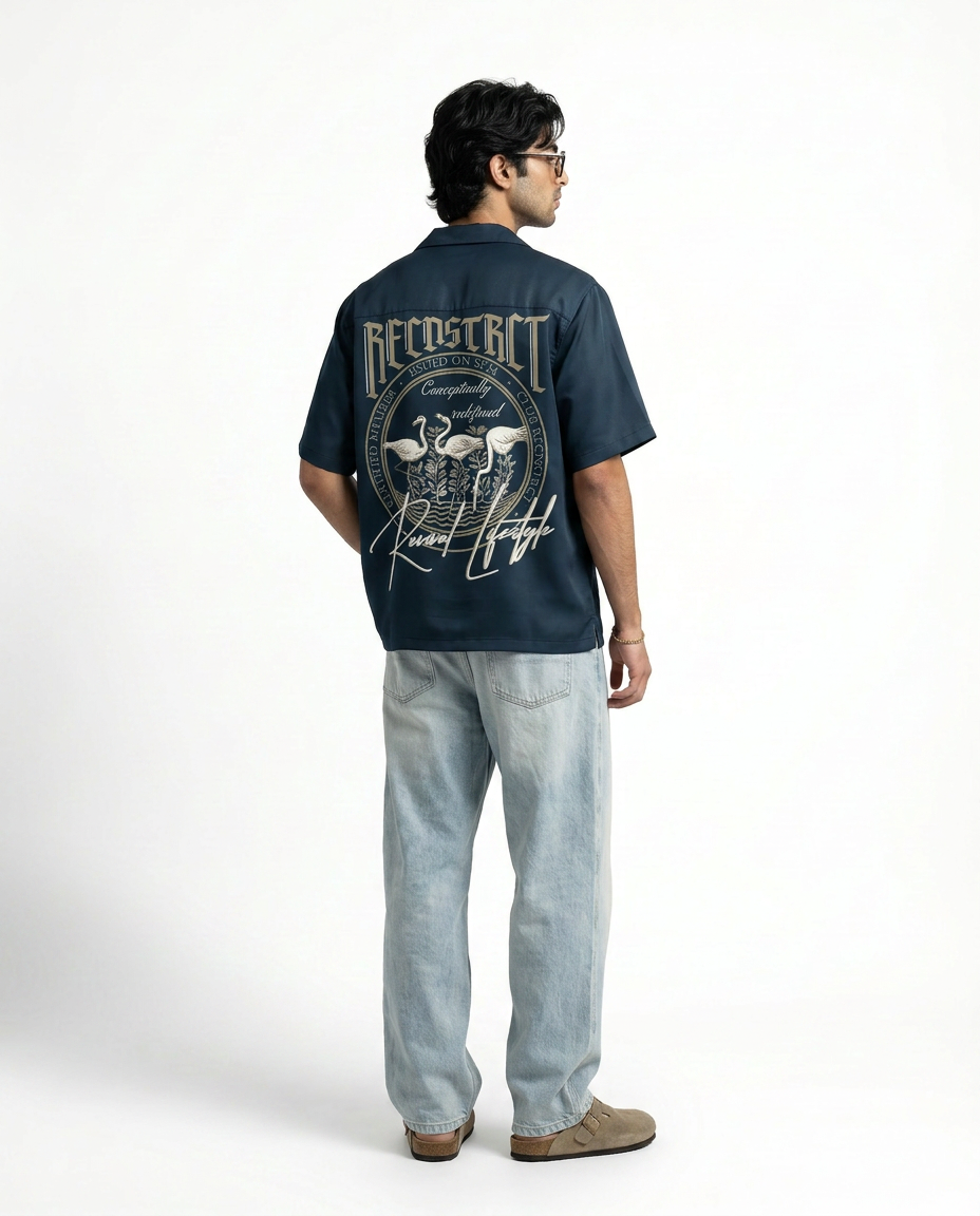 Signature Crepe - Colonial blue by RECNSTRCT