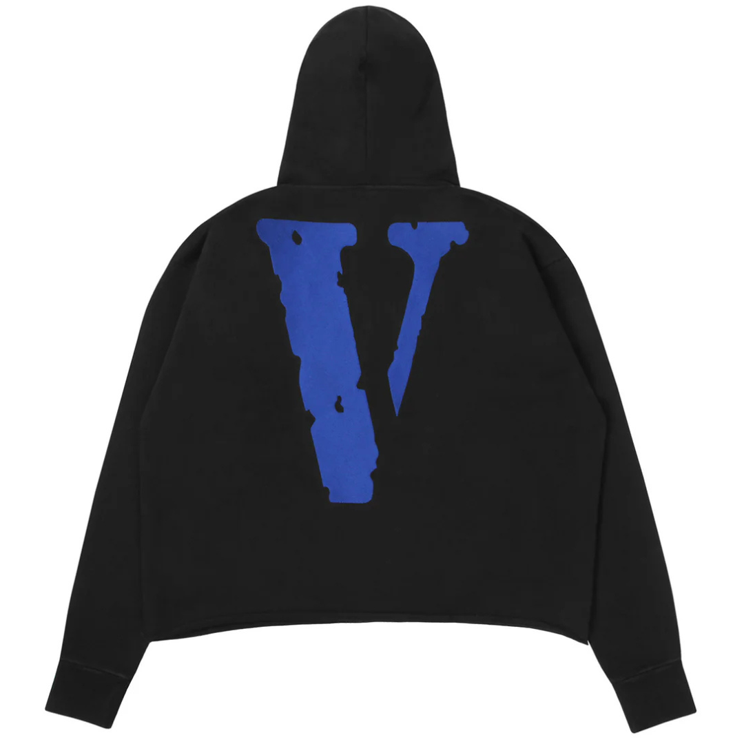 VLONE HOODIE STAPLE BLUE BLACK by VLONE