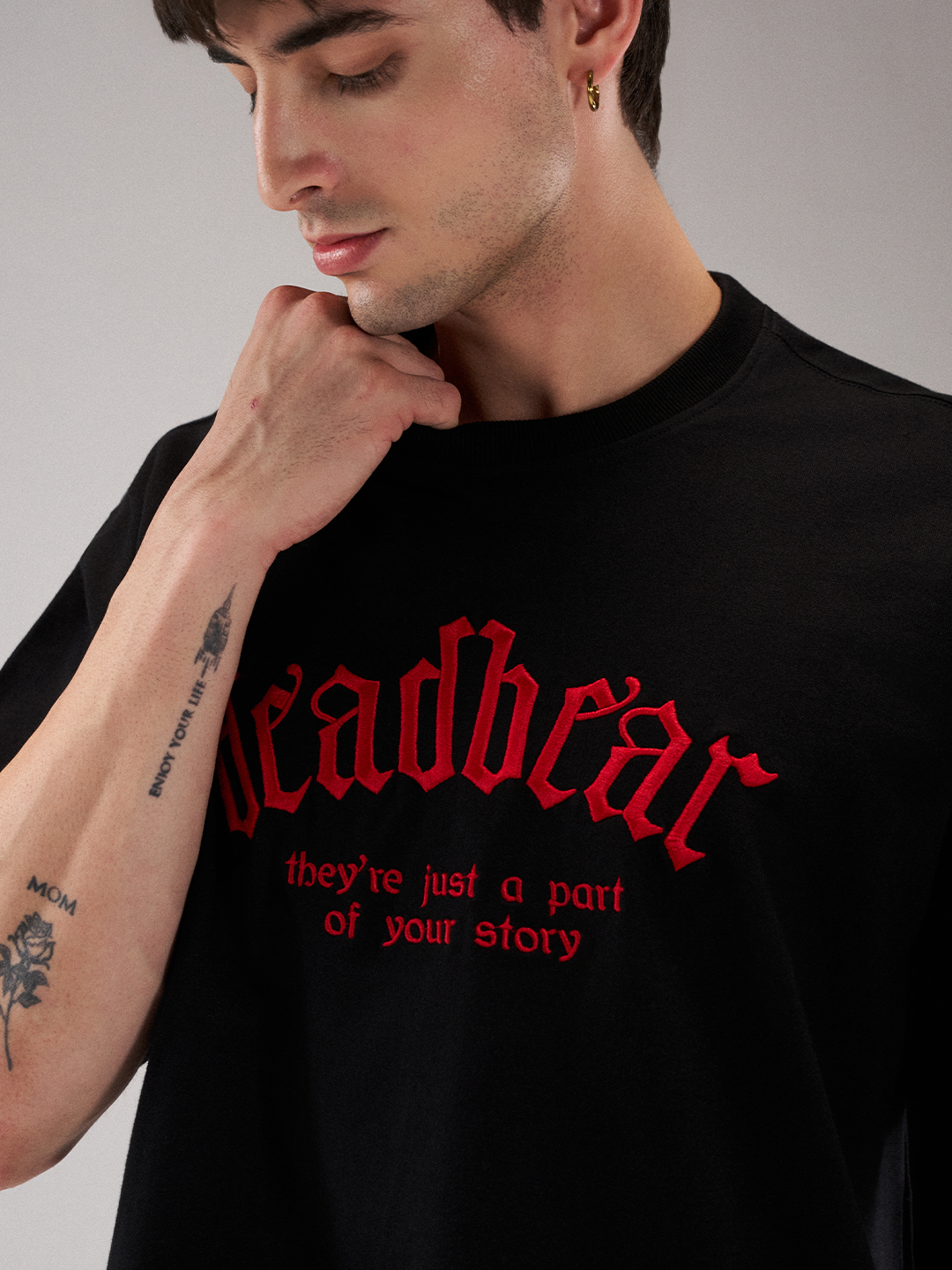 Phases Tee Black 2.0 by DEADBEAR