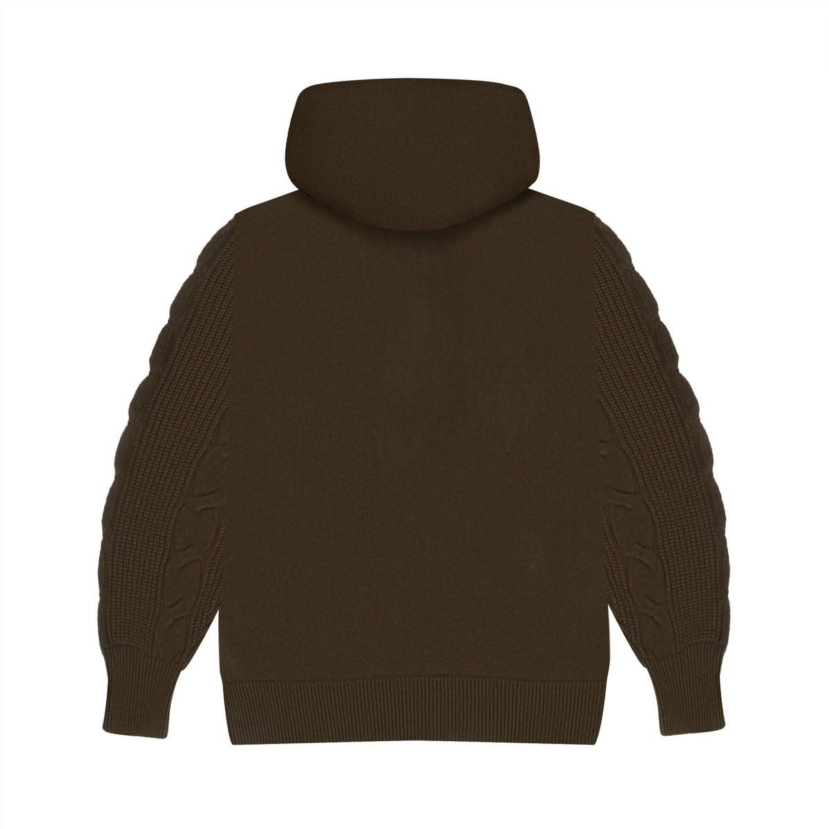 HERITAGE CABLE KNIT HOODIE by STRUCT