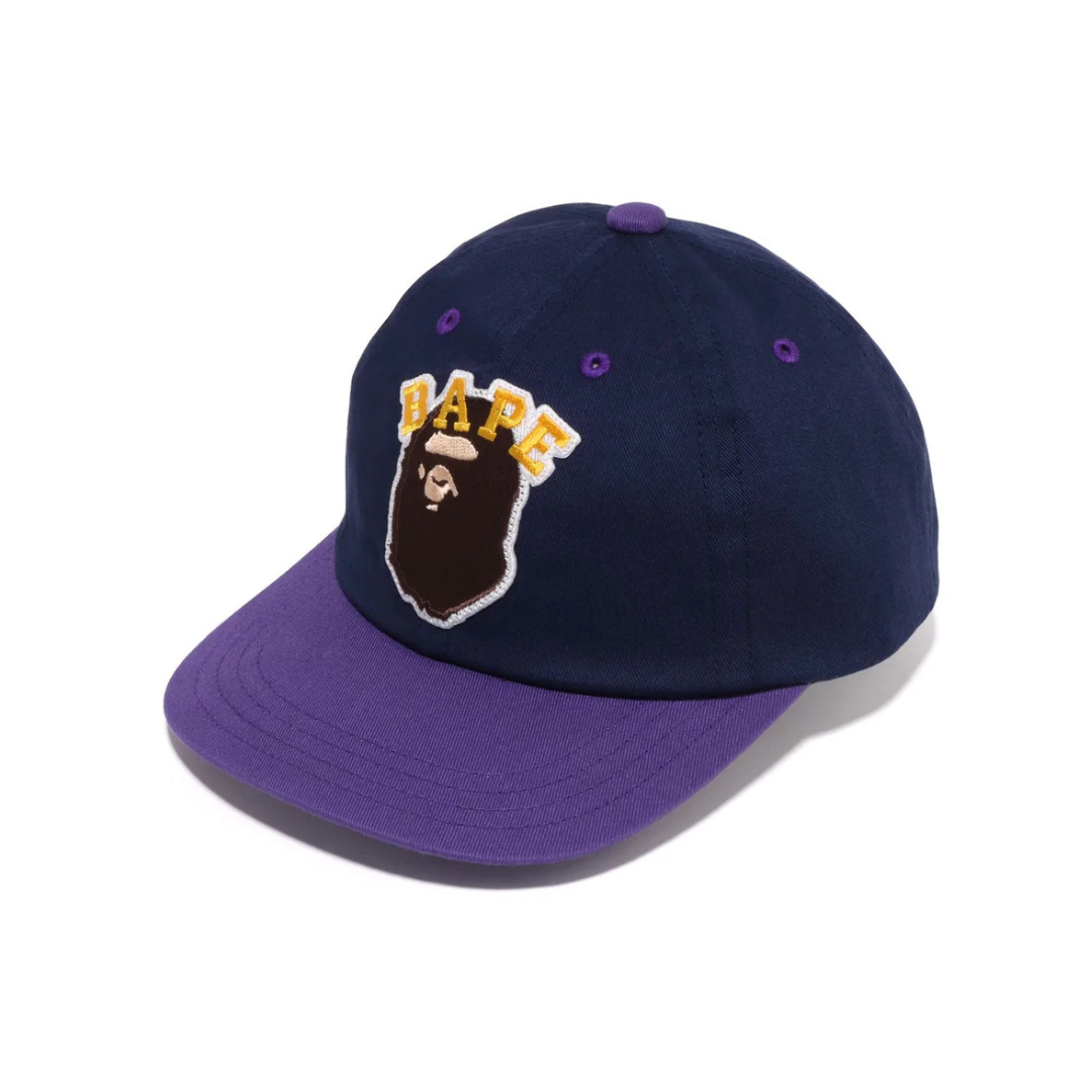 A BATHING APE Kids Ape Head Patch Cap by BAPE