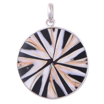 Shell 925 Sterling Silver Pendant - R100864-106
