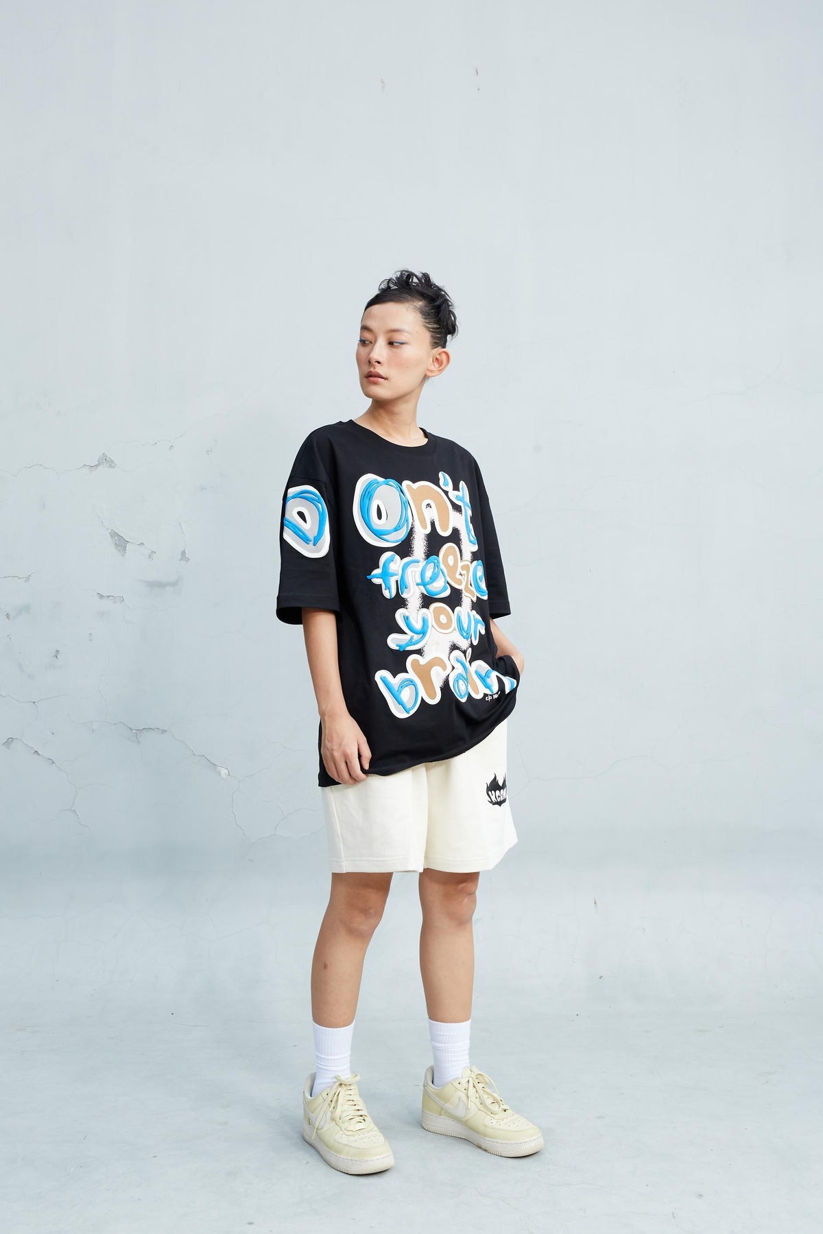 'DON'T FREEZE YOUR BRAIN' TEE by Kilogram