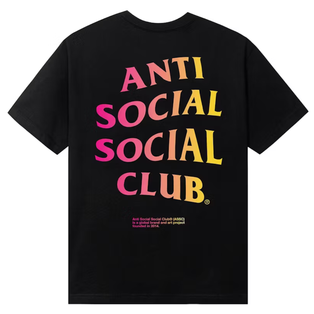 Anti Social Social Club Indoglo Tee Black by ASSC