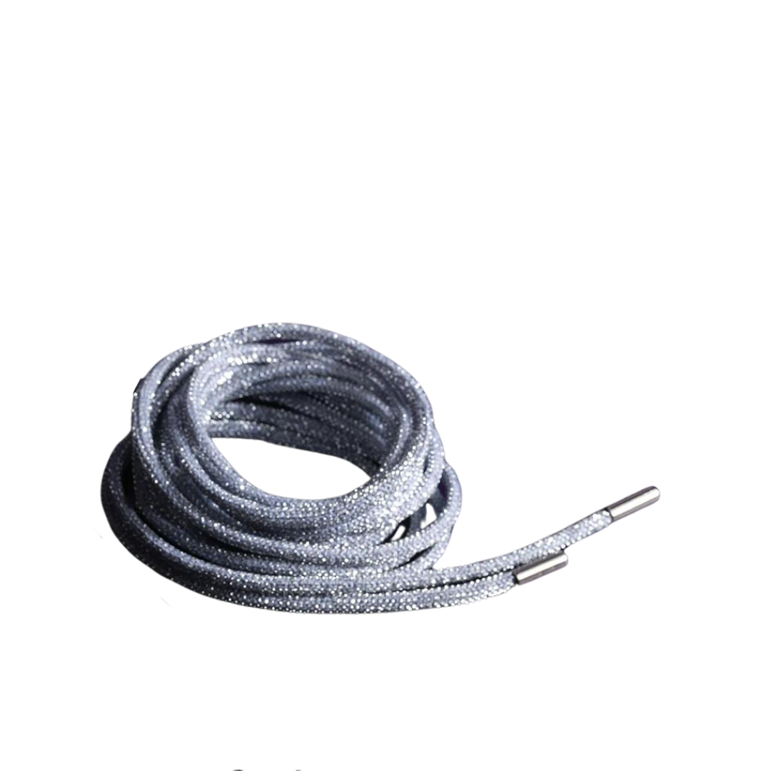 Silver Rope Dreamsicle Shoelace by KNOTTY