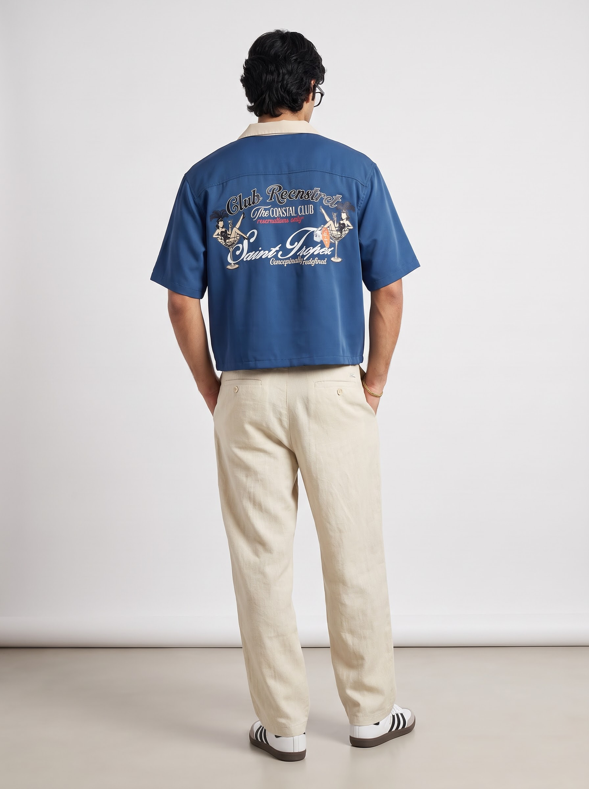 Saint Tropez - French Blue Boxy fit by RECNSTRCT