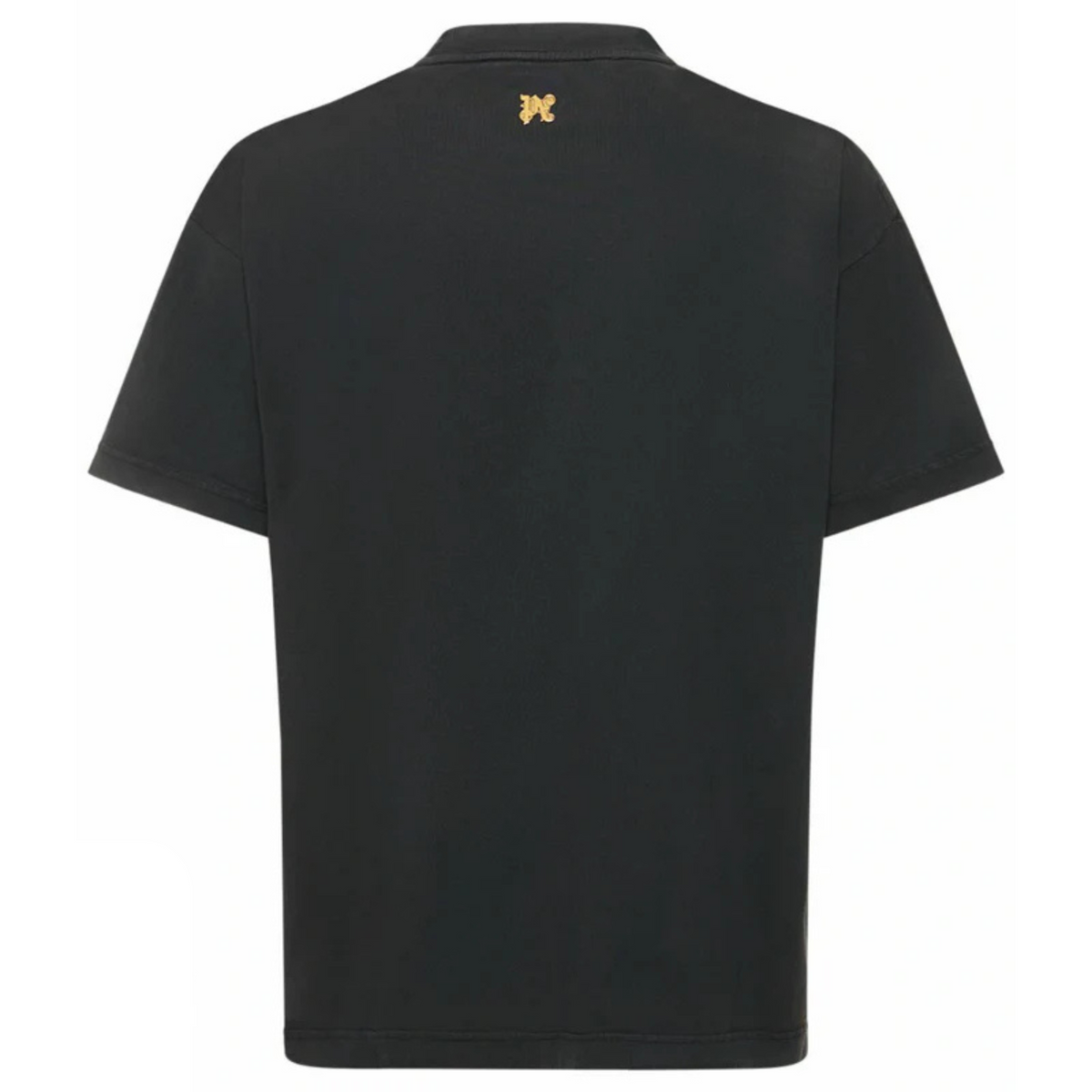 PALM ANGELS Burning Monogram Cotton T shirt by Palm Angels