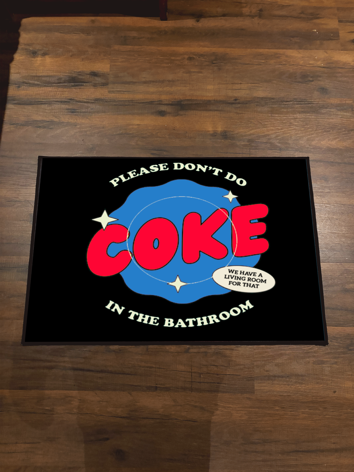 Dont do coke Washable Custom Rug by THE DRIP CO. RUGS