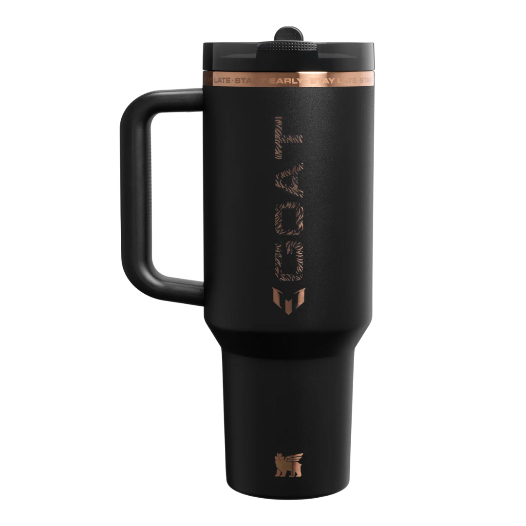 STANLEY x Messi TUMBLER Mug 1913 ProTour Flip Straw 40 oz by STANLEY