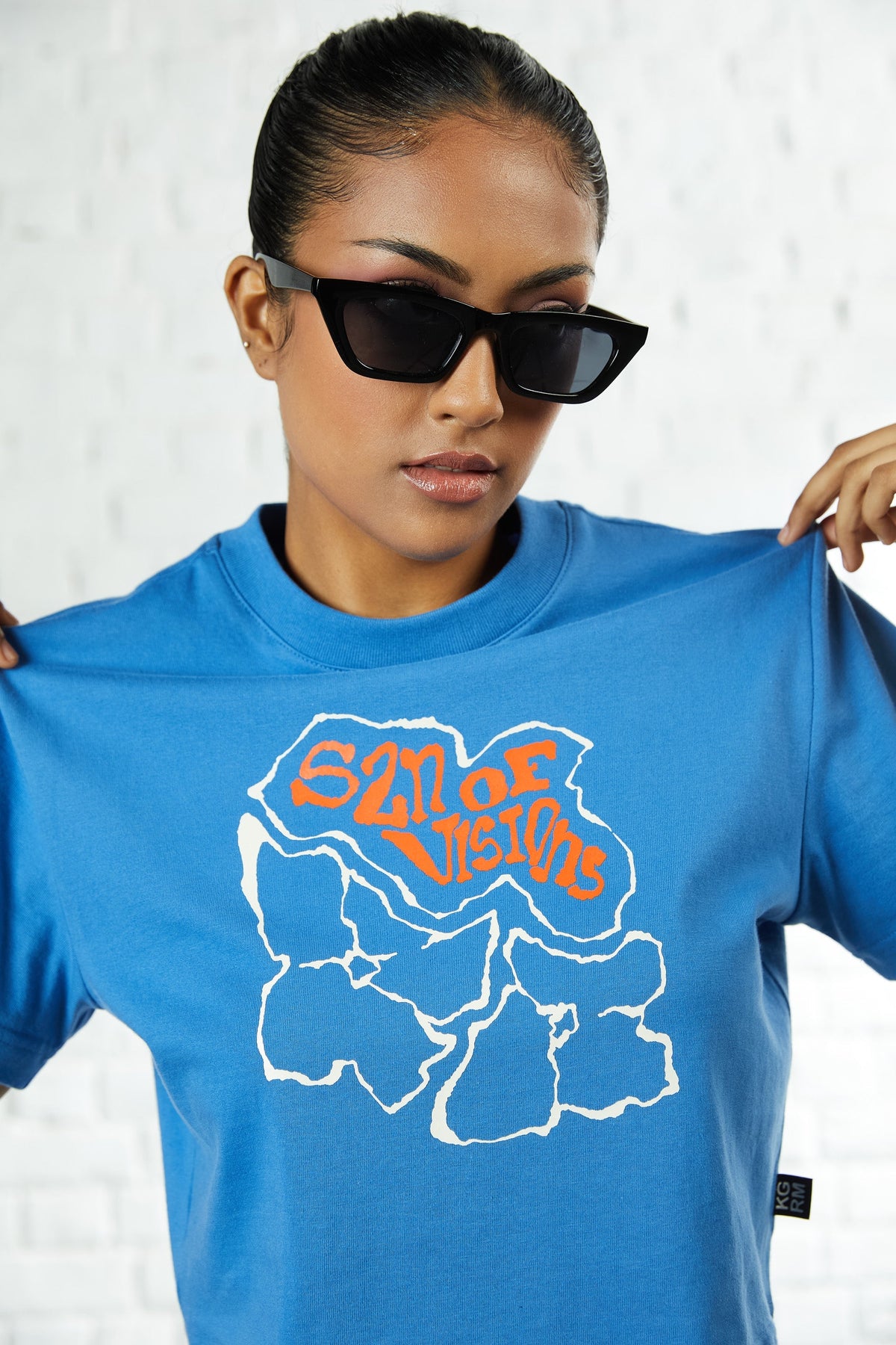 'SZN of Visions' Cropped Tee by Kilogram