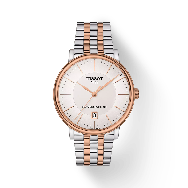 Men’s Tissot Carson Premium Powermatic 80 T122.407.22.031.01 Automatic Watch - Zeuskicks
