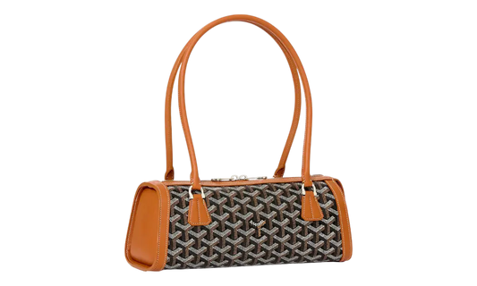 Goyard Bonbonnière Bag in Black & Tan