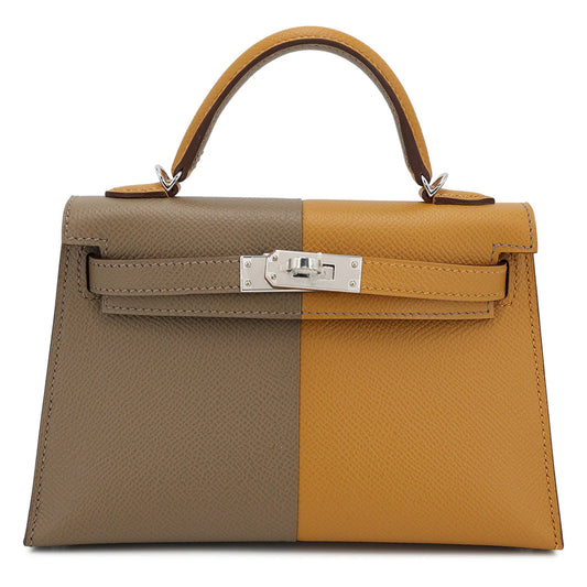 Hermès Mini Kelly II Casaque – Sesame & Etoupe Epsom - Zeuskicks
