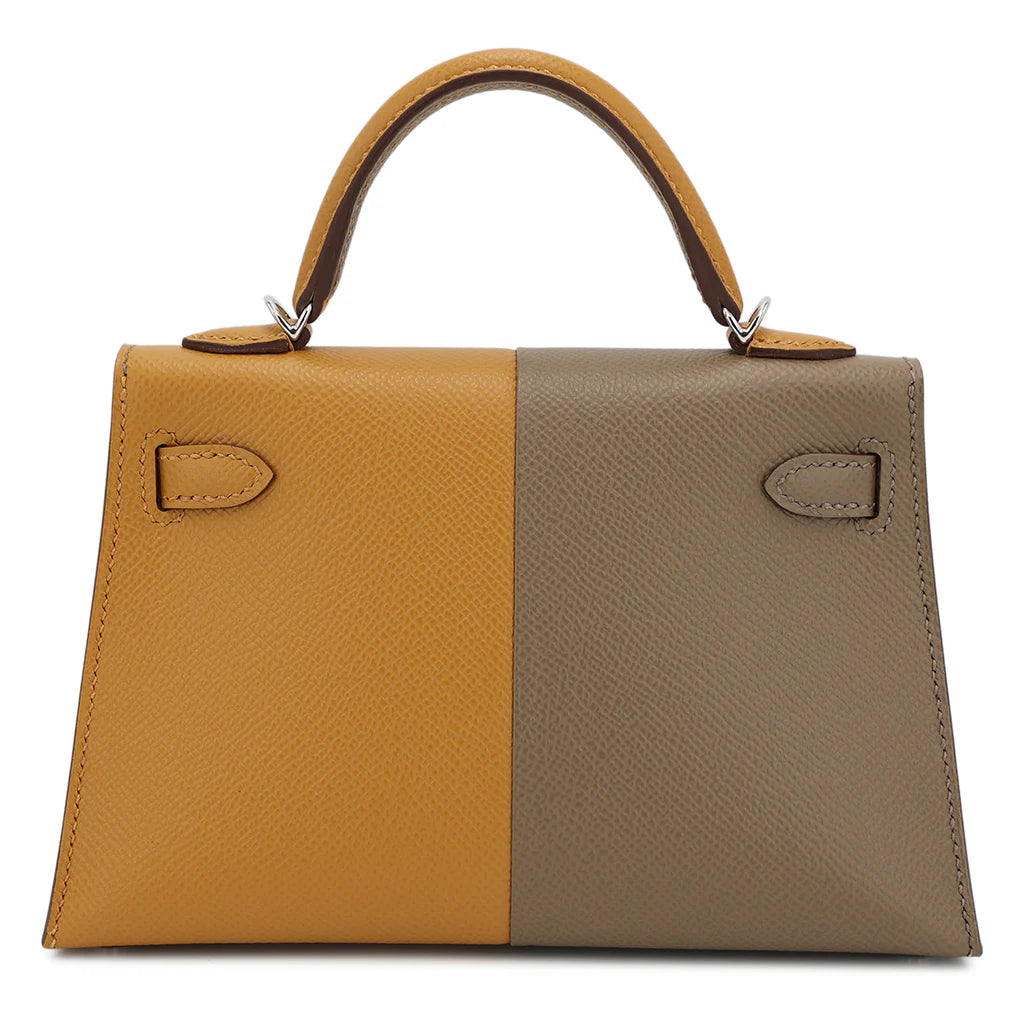 Hermès Mini Kelly II Casaque – Sesame & Etoupe Epsom - Zeuskicks