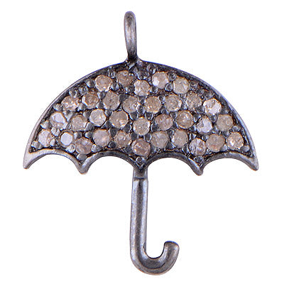 Diamond Gold Plated 925 Sterling Silver Pendant - RD370000-6