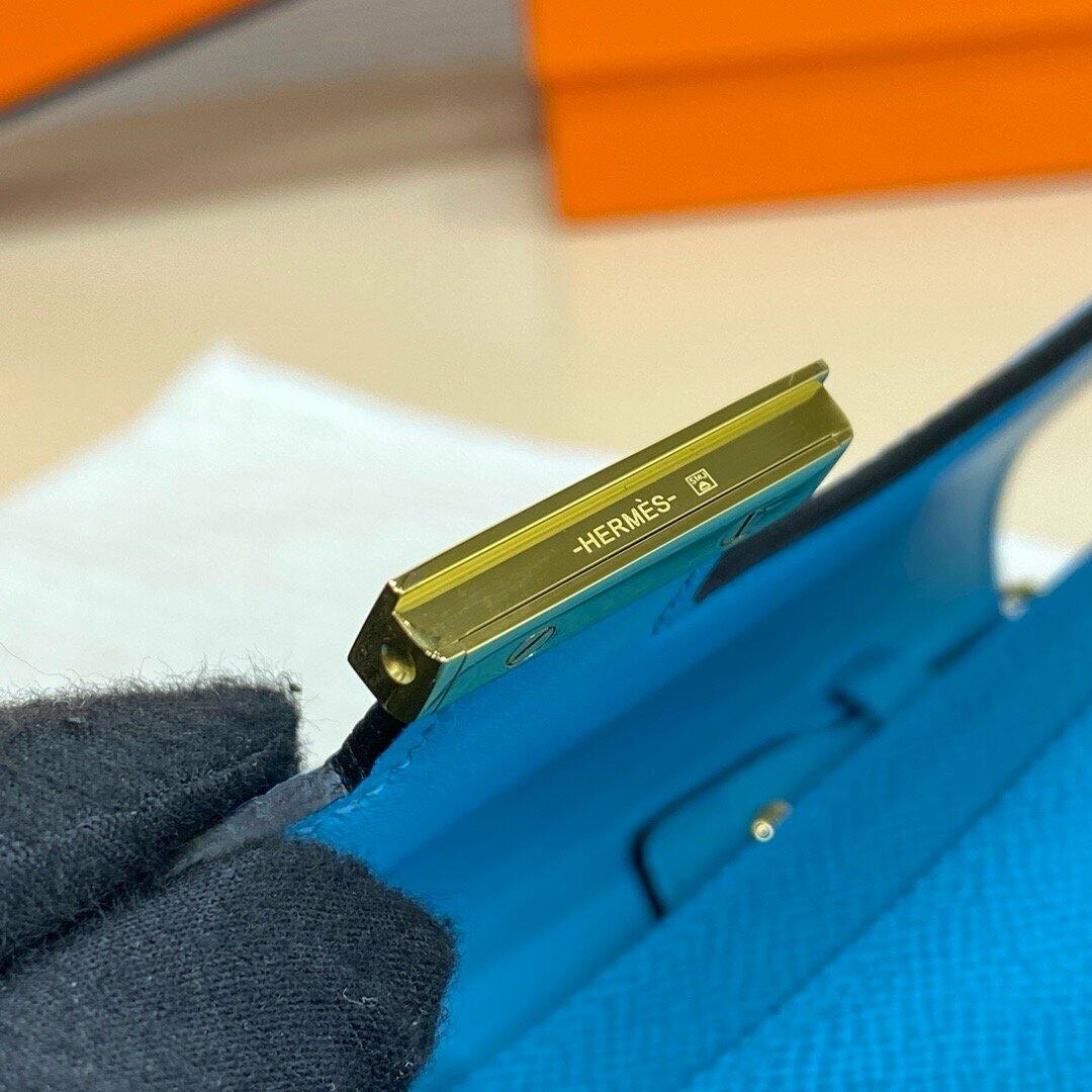 Hermès Constance To Go – Epsom Leather in Blue Celeste with Gold Hardware - Zeuskicks