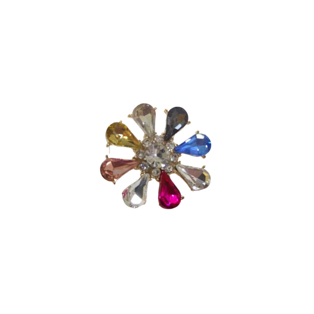 Multi-Colour Crystal Sneaker Charm | Premium Shoe Charm for Nike, Jordan & Adidas By KNOTTY by KNOTTY