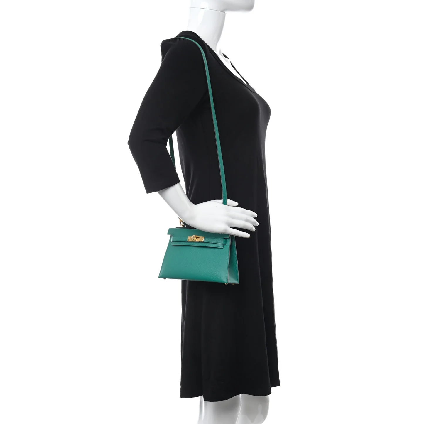 Hermès Mini Kelly Sellier 20 – Epsom Leather in Vert Jade with Gold Hardware - Zeuskicks