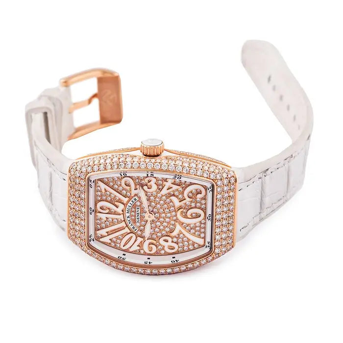 Women’s Franck Muller Vanguard Lady 32 V QZ 5N D CD BC-5 Quartz Watch