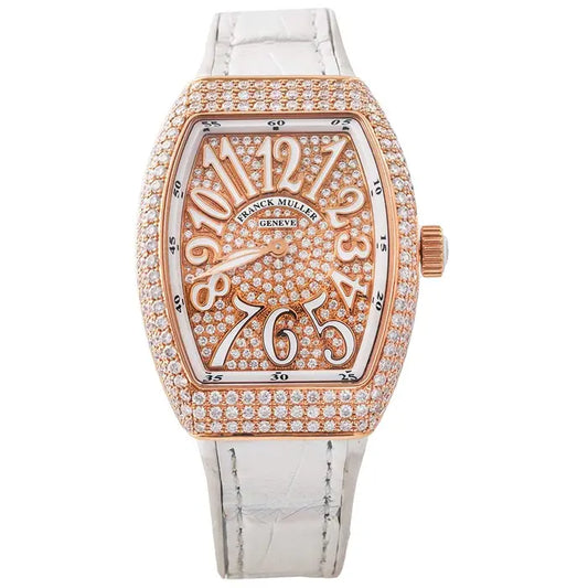 Women’s Franck Muller Vanguard Lady 32 V QZ 5N D CD BC-5 Quartz Watch
