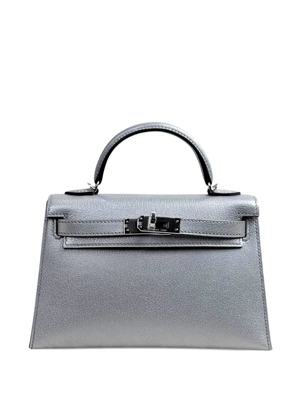 Hermès Mini Kelly 20 Sellier – 2025 Goat Skin Tote with Palladium Hardware - Zeuskicks