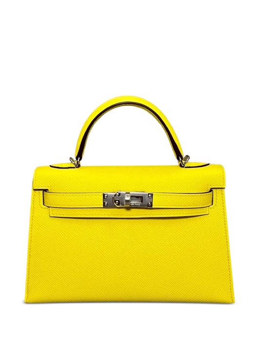 Hermès Kelly 20 Sellier – Yellow Calfskin with Palladium Hardware