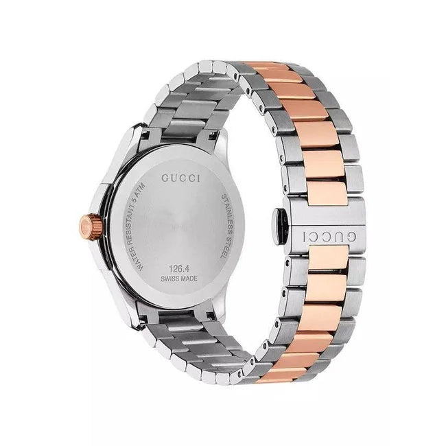 Men’s Gucci G-Timeless YA126446 Grey Dial Stainless Steel Watch