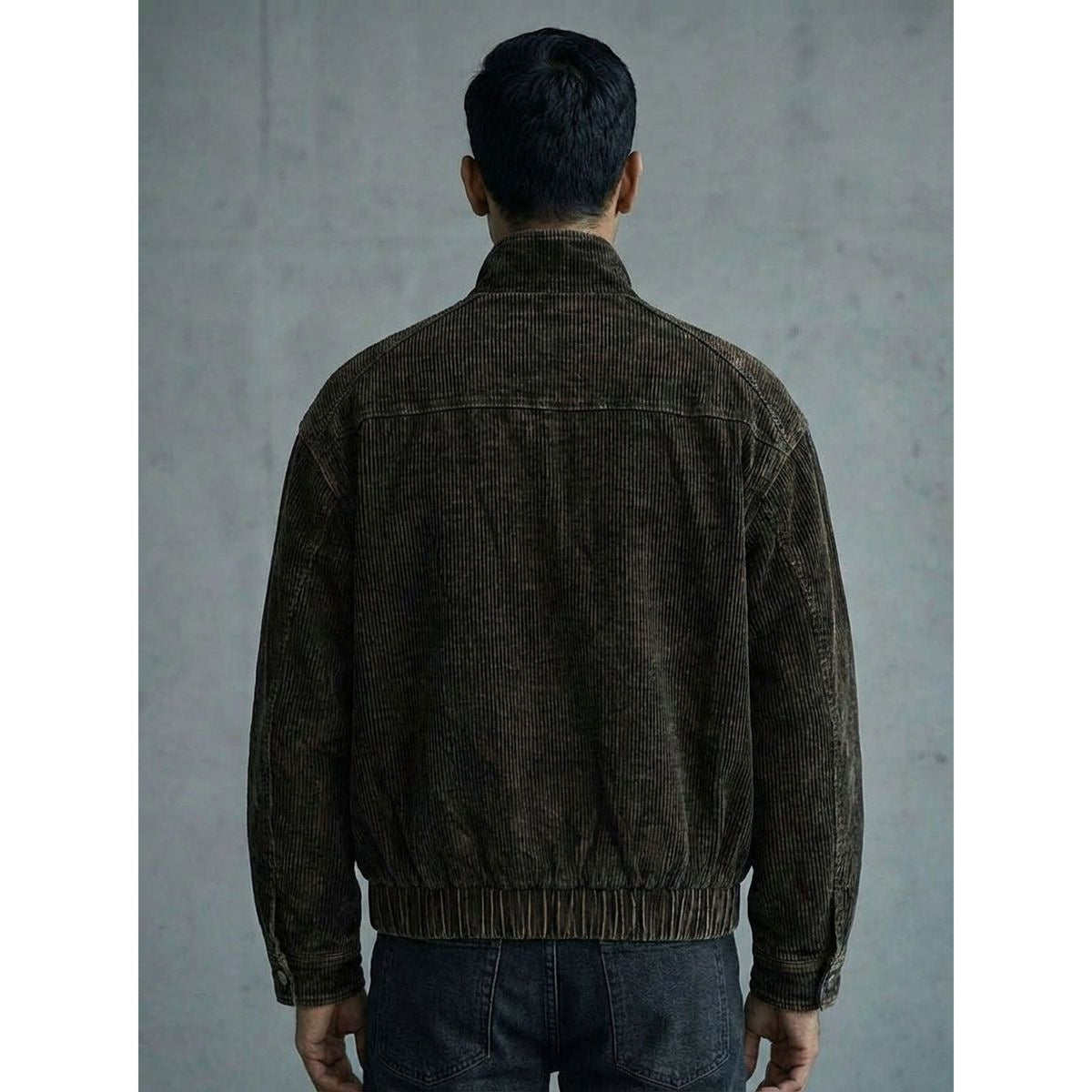 STRUCTURED CORDUROY JACKET - BROWN by GREY AREA