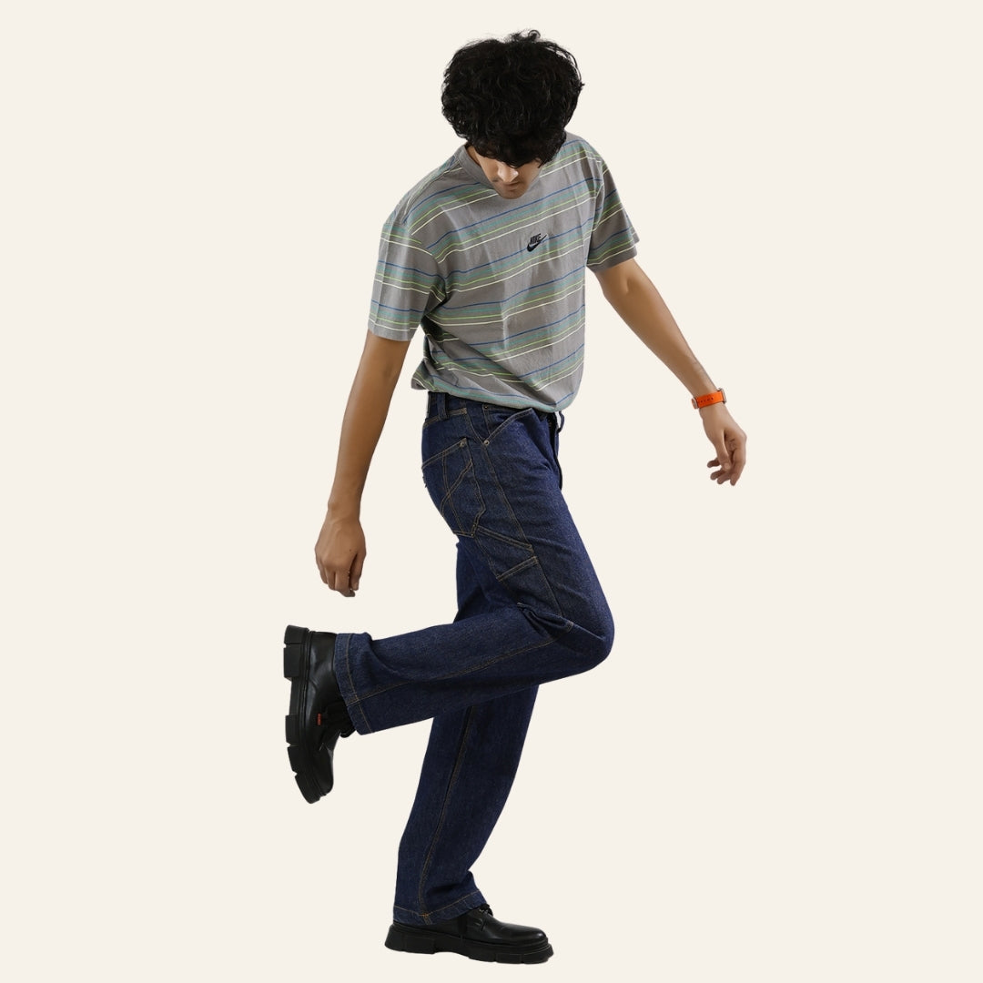Men's Indigo Jeans - Gold Rush by Old Gene
