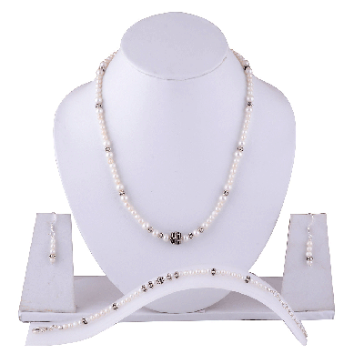 925 Sterling Silver Shell Jewellery Set - R5300055-8