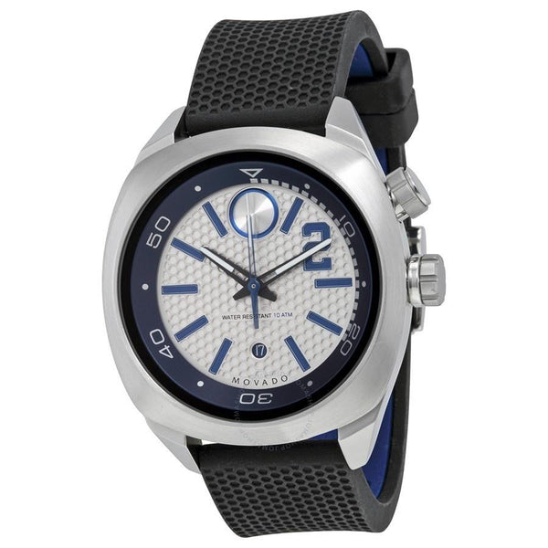 Movado BOLD Derek Jeter Captain Series 3600264 Silver Dial 44 mm Watch