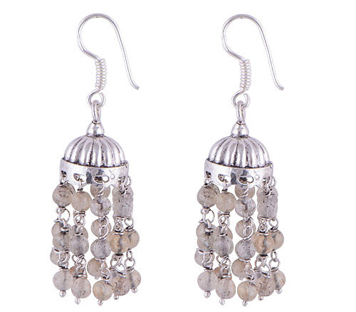 925 Sterling Silver Rutile Earrings - R1500239-72