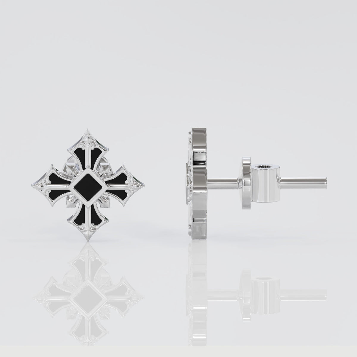 CAMDEN CROSS STUDS by The Noble Sculptor