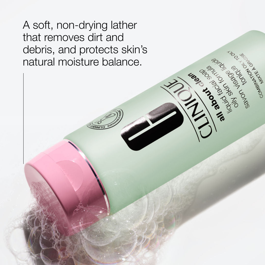 Clinique 3-Step Daily Skincare Essentials for Combination to Oily Skin