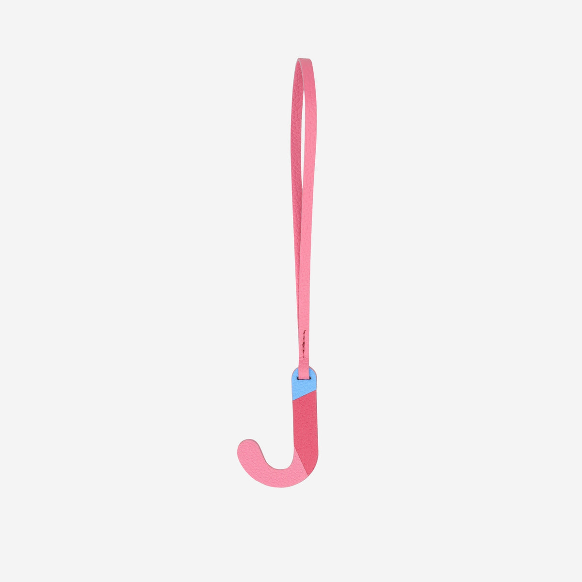 Alphabet Pink Bag Charm by leather charms