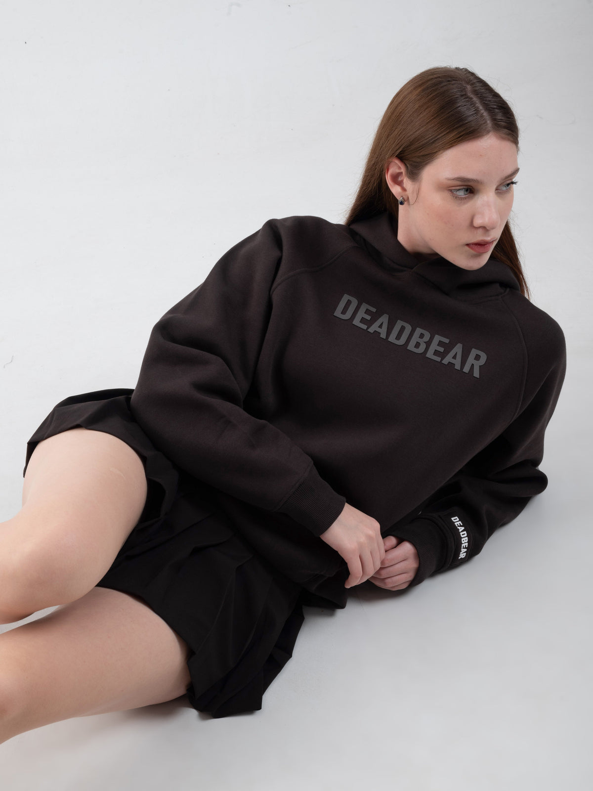 Basic Slate Grey Hoodie by DEADBEAR