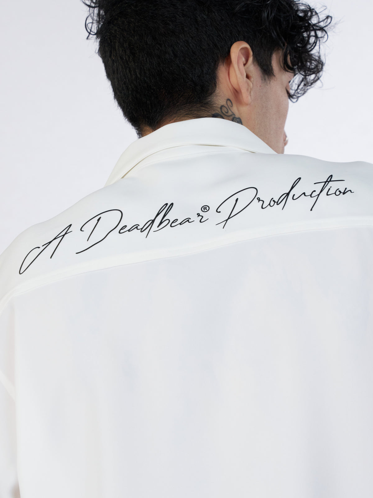 Bowling Shirt White by DEADBEAR