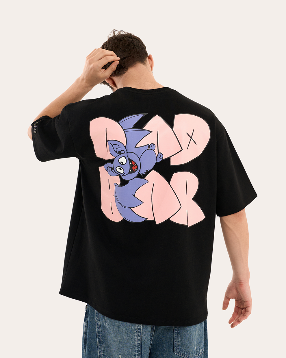 The Bat Tee Black by DEADBEAR