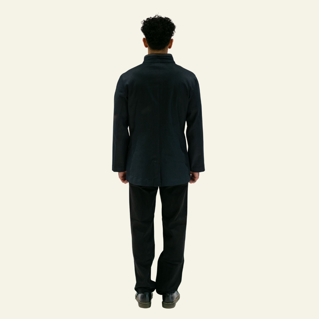 Men’s Dark Selvedge Blazer - Youth Rebellion by Old Gene