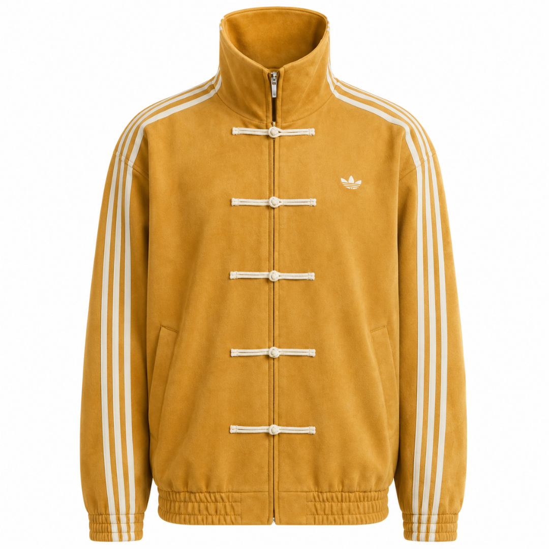ADIDAS ORIGINALS CTT Chinese Track Top Casual Jacket Yellow by ADIDAS APPARELS
