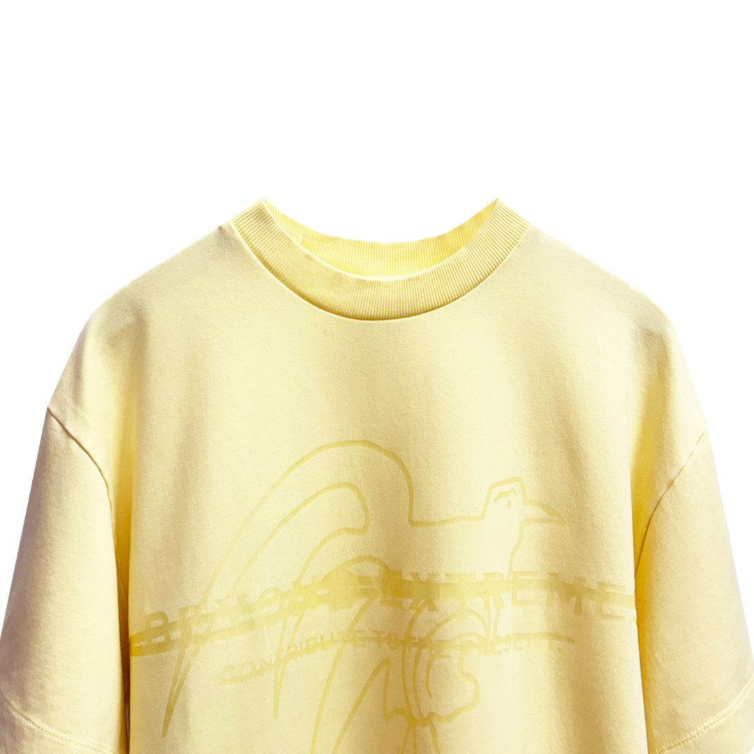 Leap of Faith T-shirt in Yellow [Unisex] by Beyond Extremes