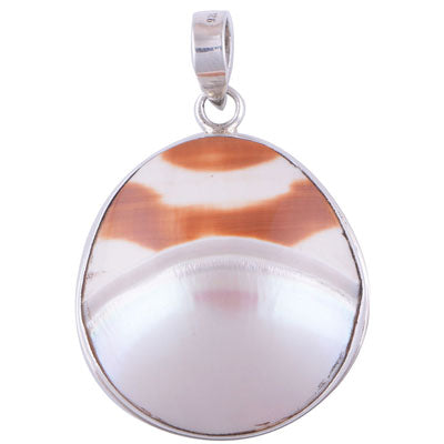 Shell 925 Sterling Silver Pendant - R100212-5