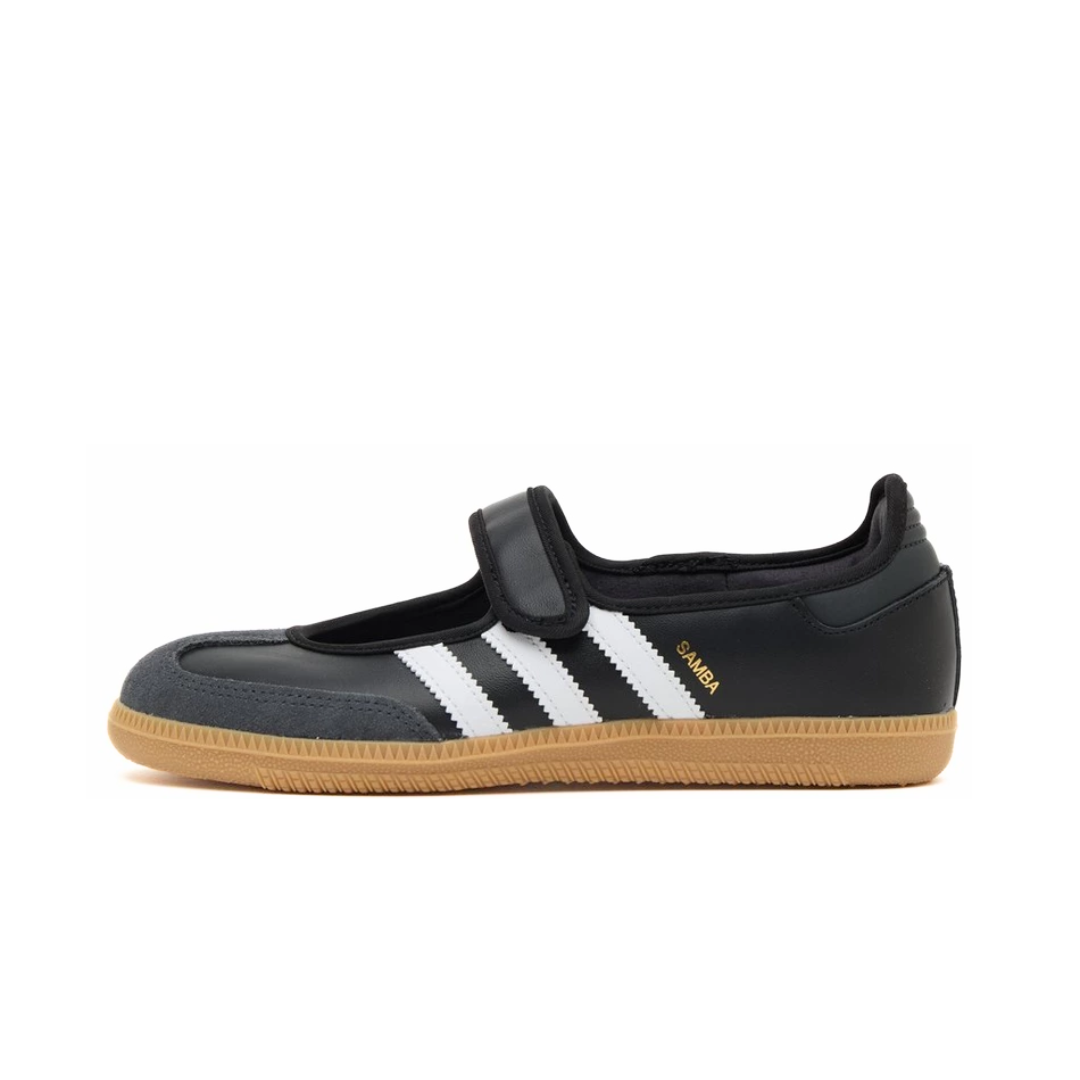 adidas Samba Jane Black White Gum (W) by ADIDAS