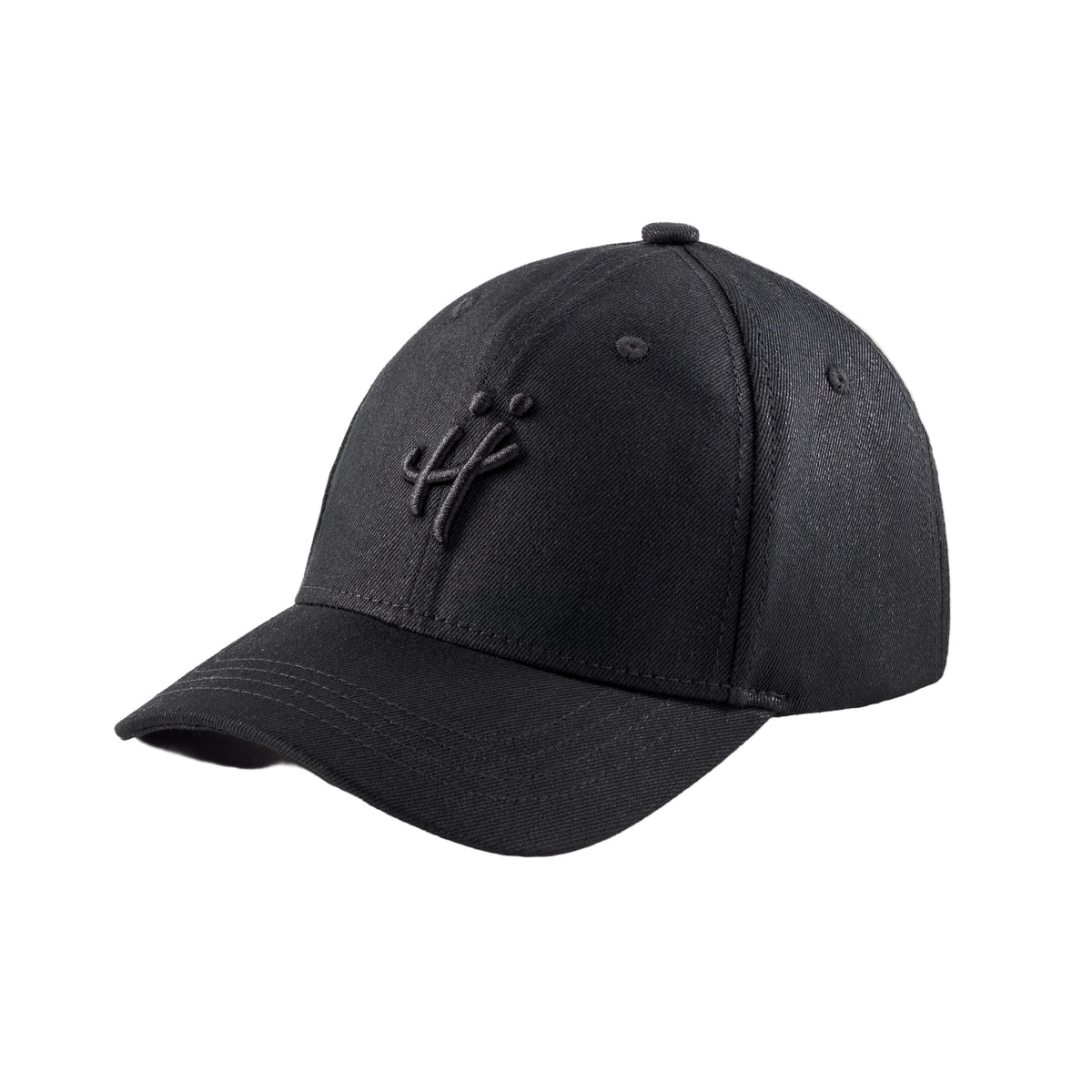 'The black signature’ cap by HUMBLEHEADS