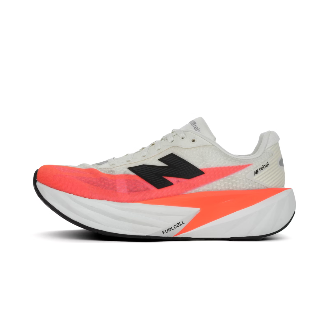 New Balance FuelCell Rebel v5 Urgent Red White by New Balance
