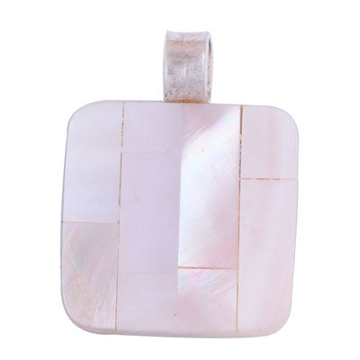 Shell 925 Sterling Silver Pendant - R100950-9