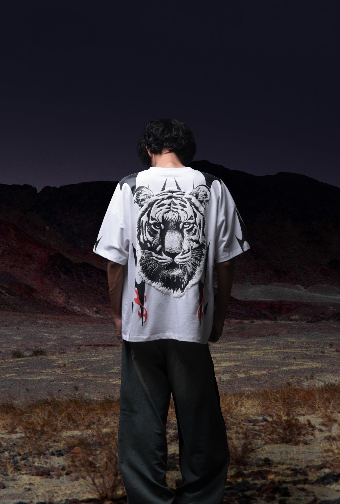IVORY PREDATOR T-SHIRT by GRYAPE