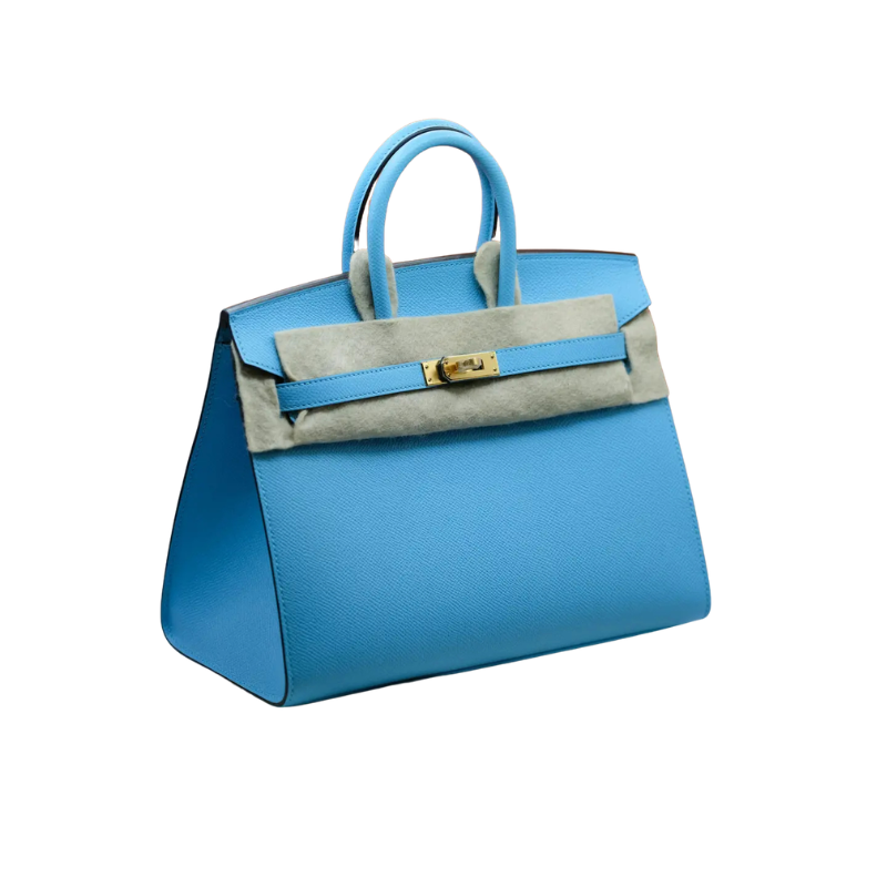 Hermès Birkin 25 – Bleu Celeste Epsom Leather with Gold Hardware - Zeuskicks