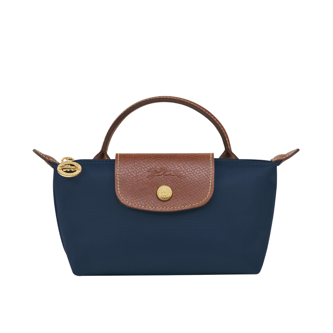 LONGCHAMP Le Pliage Original Pouch with handle Recycled canvas by LONGCHAMP